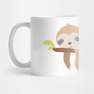 sloth sleeping Mug